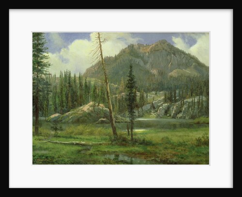 Sierra Nevada Mountains by Albert Bierstadt