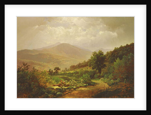 Bouquet Valley in the Adirondacks by William Trost Richards