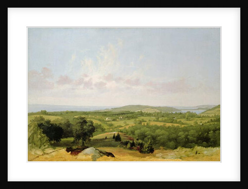 View of Narragansett Bay, Near Warwick, Rhode Island by David Johnson