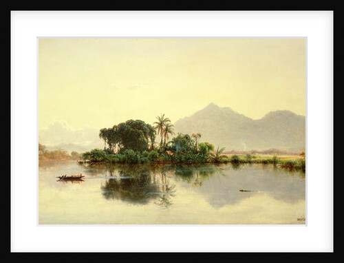 On the Orinoco, Venezuela, 1857 by Louis Remy Mignot