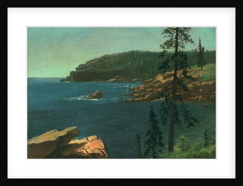 California Coast by Albert Bierstadt