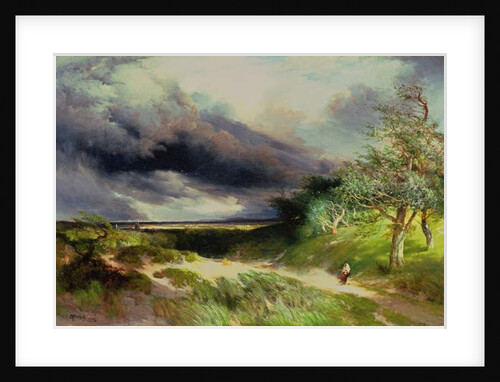 East Hampton, Long Island, Sand Dunes, 1892 by Thomas Moran