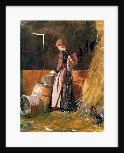 Fresh Eggs, 1874 by Winslow Homer