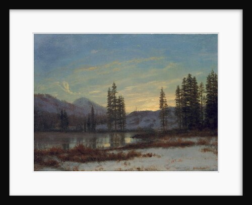 Snow in the Rockies by Albert Bierstadt