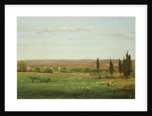 Near Eagleswood, 1869 by George Snr. Inness