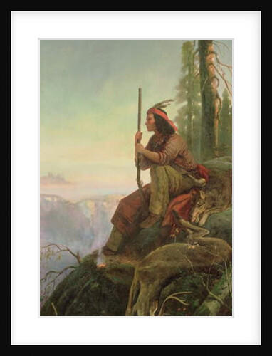 The Signal Fire, 1880 by William Hahn