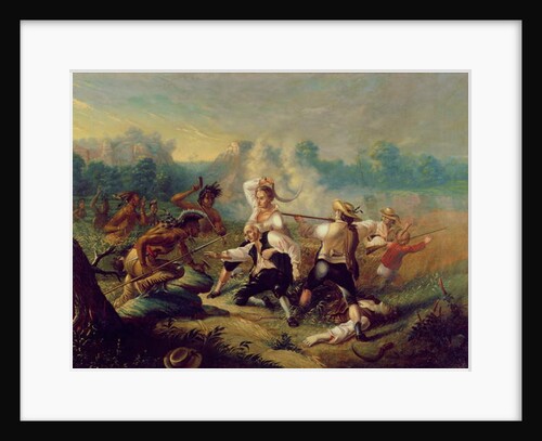 Massacre at Wyoming Valley by Charles Weimar