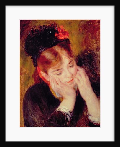Reflection by Pierre Auguste Renoir