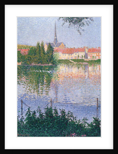 The Island at Lucas near Les Andelys by Paul Signac