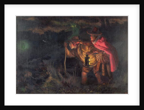 Jack O'Lantern, 1872 by Arthur Hughes
