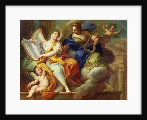 Urania and Erato by Sebastiano Conca