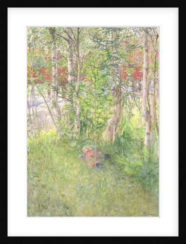 A Nap Outdoors by Carl Larsson