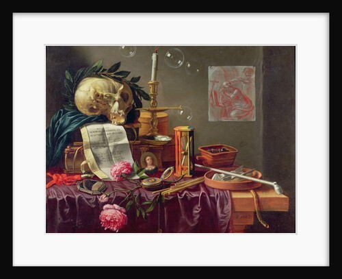 A Vanitas Still Life by Peeter Sion