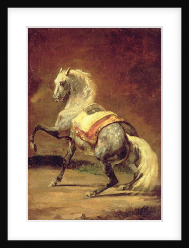 Dappled Grey Horse by Theodore Gericault