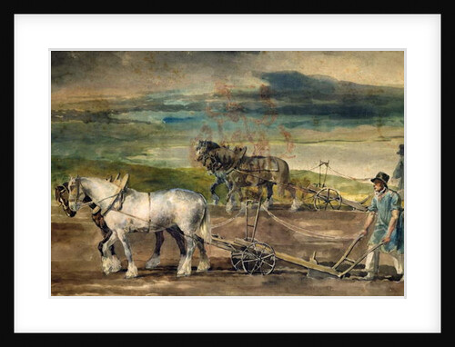 Farm labourers by Theodore Gericault
