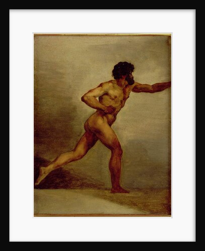 Study of a man by Theodore Gericault