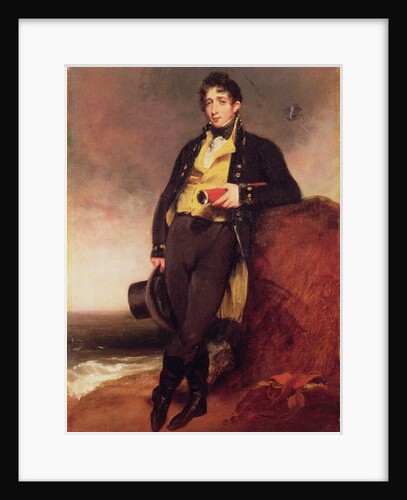 Portrait of Robert Townley holding a telescope by William Owen