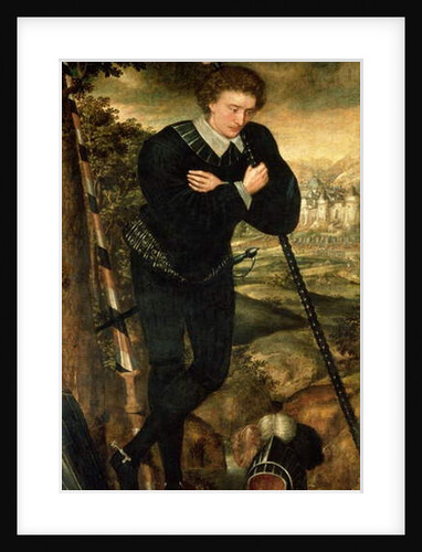 Portrait of a Gentlema, traditionally identified as Sir Robert Sidney later 1st Earl of Leicester by English School