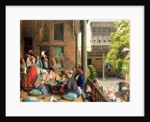 The Midday Meal, Cairo, 1875 by John Frederick Lewis
