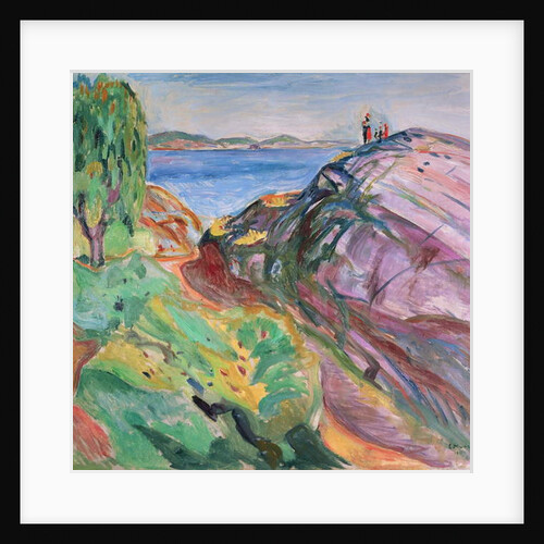 Summer by the Sea, Krager, 1911 by Edvard Munch