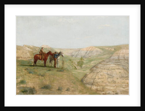 Cowboys in the Badlands, 1888 by Thomas Cowperthwait Eakins