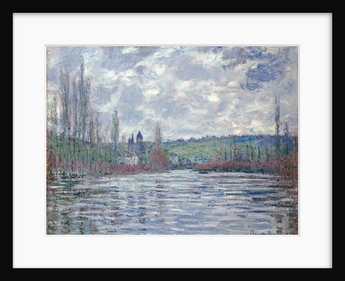 The Seine in Flood at Vetheuil, 1881 by Claude Monet