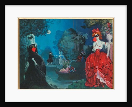 Moonlight Masquerade by Konstantin Andreevic Somov
