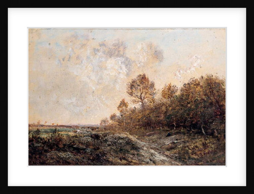 The edge of a wood by Theodore Rousseau