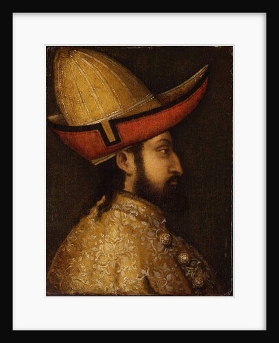 Portrait of John VIII Paleologus by Gentile (school of) Bellini