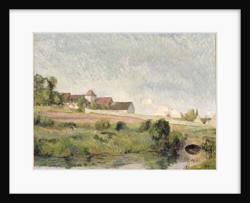 La Ferme de la Groue, Osny, 1883 by Paul Gauguin