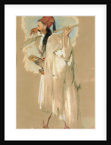 A Suliote Warrior by John Frederick Lewis