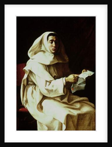 Portrait of a Monk of the Pueroni Family by Luigi (c.1605-c.1654) Miradori
