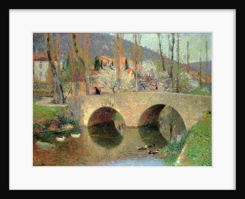 The Bridge at Labastide du Vert in Spring, 1911 by Henri Jean Guillaume Martin