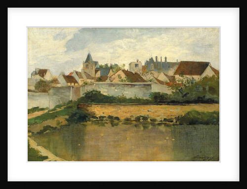 Le Village, Auvers-sur-Oise by Charles Francois Daubigny
