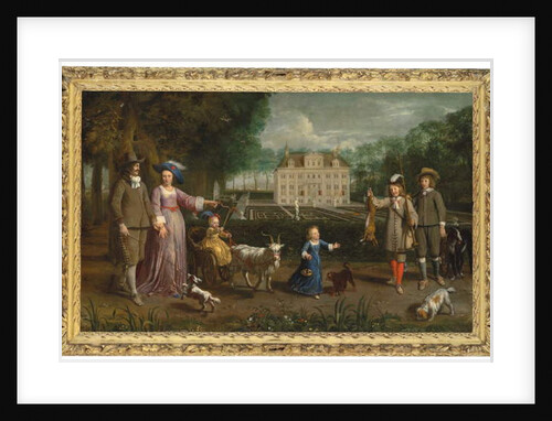 Group Portrait of a Family by Cornelius Holsteyn