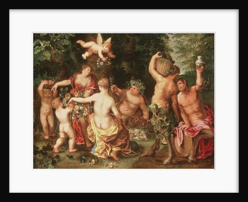 An Allegory of Abundance by Jan II & Balen Hendrik van Brueghel