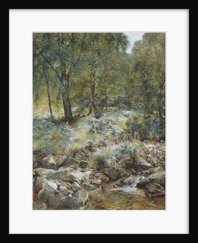 When the Leaves Begin to Turn, 1856 by Alfred William Hunt