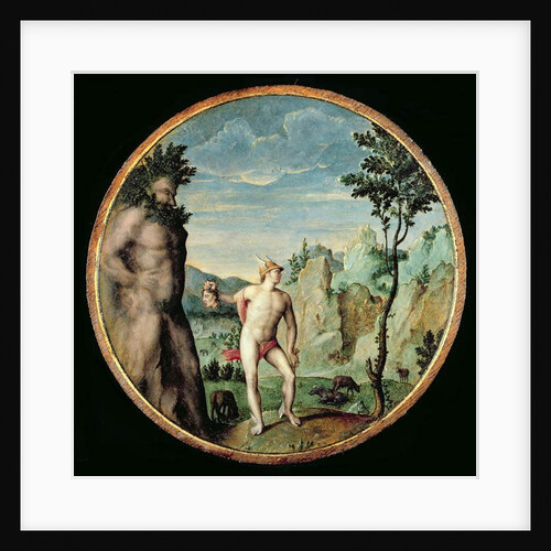 Perseus Turning Atlas to Stone by Gillis Congnet