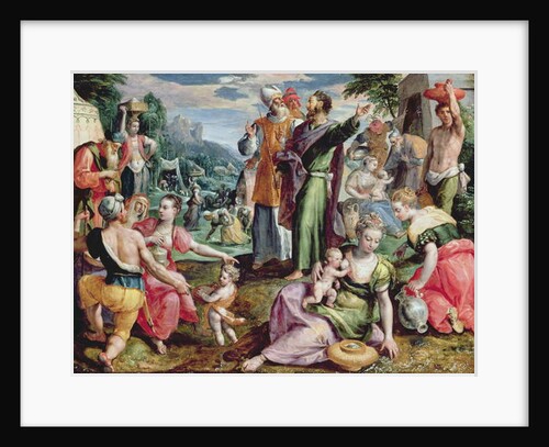 The Gathering of Manna, 1602 by Maarten de Vos