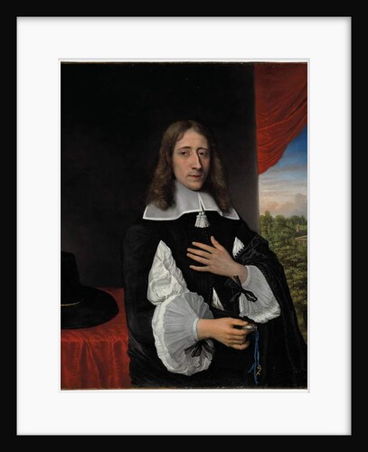 Portrait of Professor Franciscus Van Schooten, 1656 by Phillips de Koninck