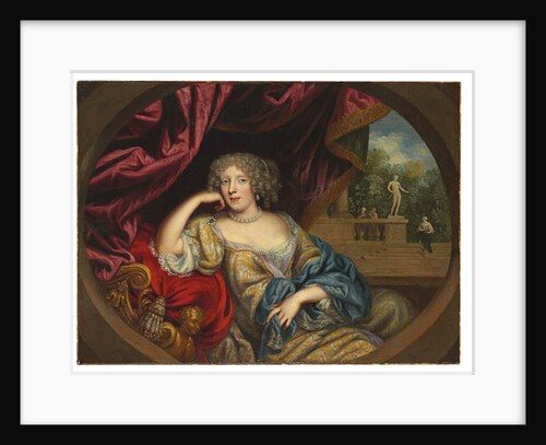 Portrait of a lady by Henri Gascars