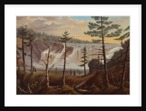 The Chaudière Falls by Joseph Légaré