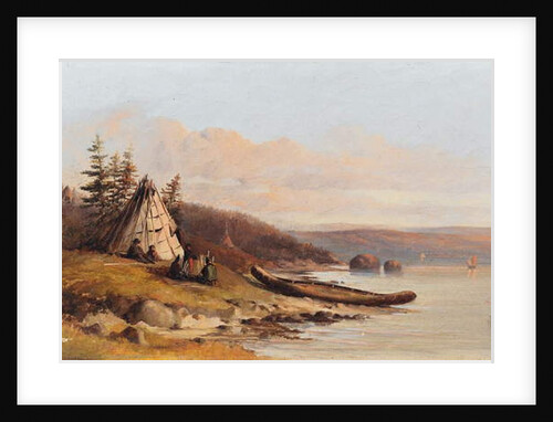 At Mahon’s Bay looking eastward, August 15th 1865 by Forshaw Day