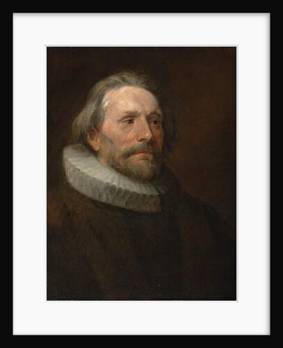 Head study of a man in a ruff by Anthony van Dyck