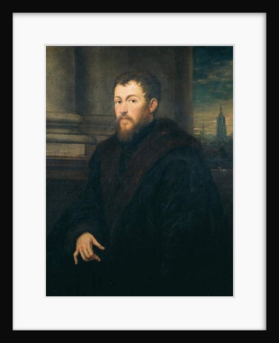 Portrait of a gentleman by Jacopo Robusti Tintoretto
