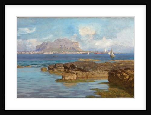 Monte Pellegrino, Palermo, Sicilia by Francesco Lojacono