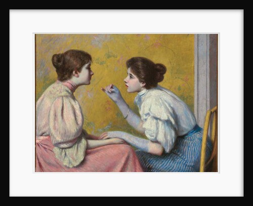 Interesting Conversation, 1895 by Federigo Zandomeneghi