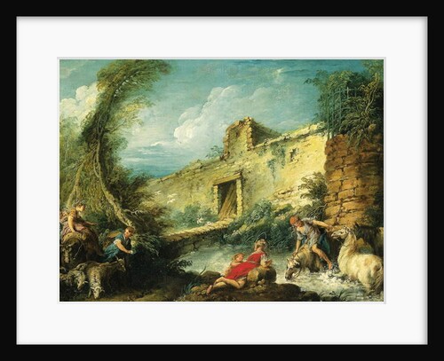 Le Passage du Gue by Francois Boucher