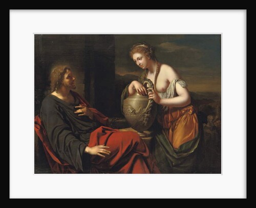 Christ and the Samaritan Woman by Adriaan van der (attr. to) Werff