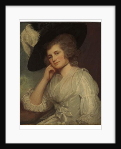 Portrait of Lady Laetitia A Court by George Romney